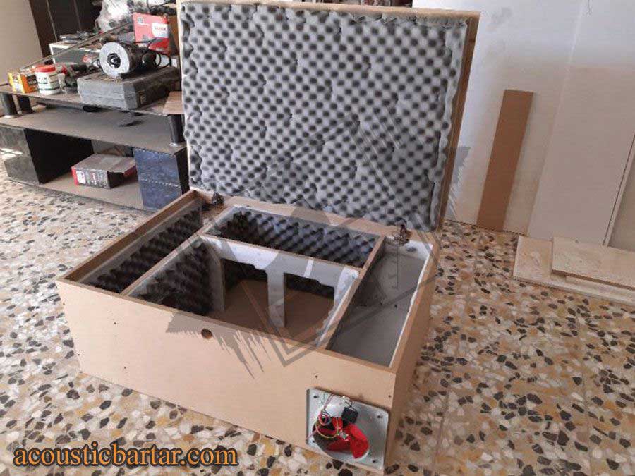 عایق صوتی درب اتاق